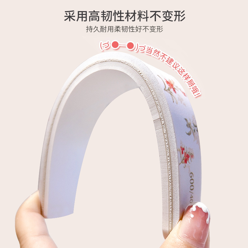 Nail polishing strip tool, polishing strip, sponge sanding strip, polishing strip, nail surface polishing strip set, dedicated to nail salons