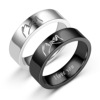 Ring stainless steel for beloved, jewelry, accessory, European style