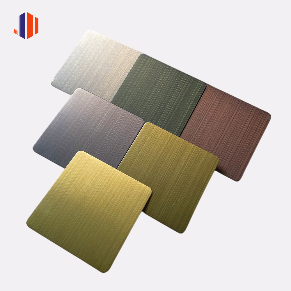 Stainless steel copper plate antique bronze stainless steel brushed…