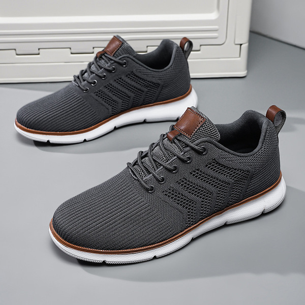 summer breathable sneakers English style made of mesh