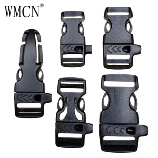 Factory Direct Sales with Whistle Buckle, Whistle Buckle, Student Bag Buckle, Mountaineering Backpack, Plastic Life-Saving Whistle Buckle Bayonet