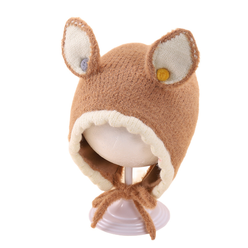 赤ちゃんのウサギの耳の耳の保護帽子は暖かくてかわいいです。|undefined