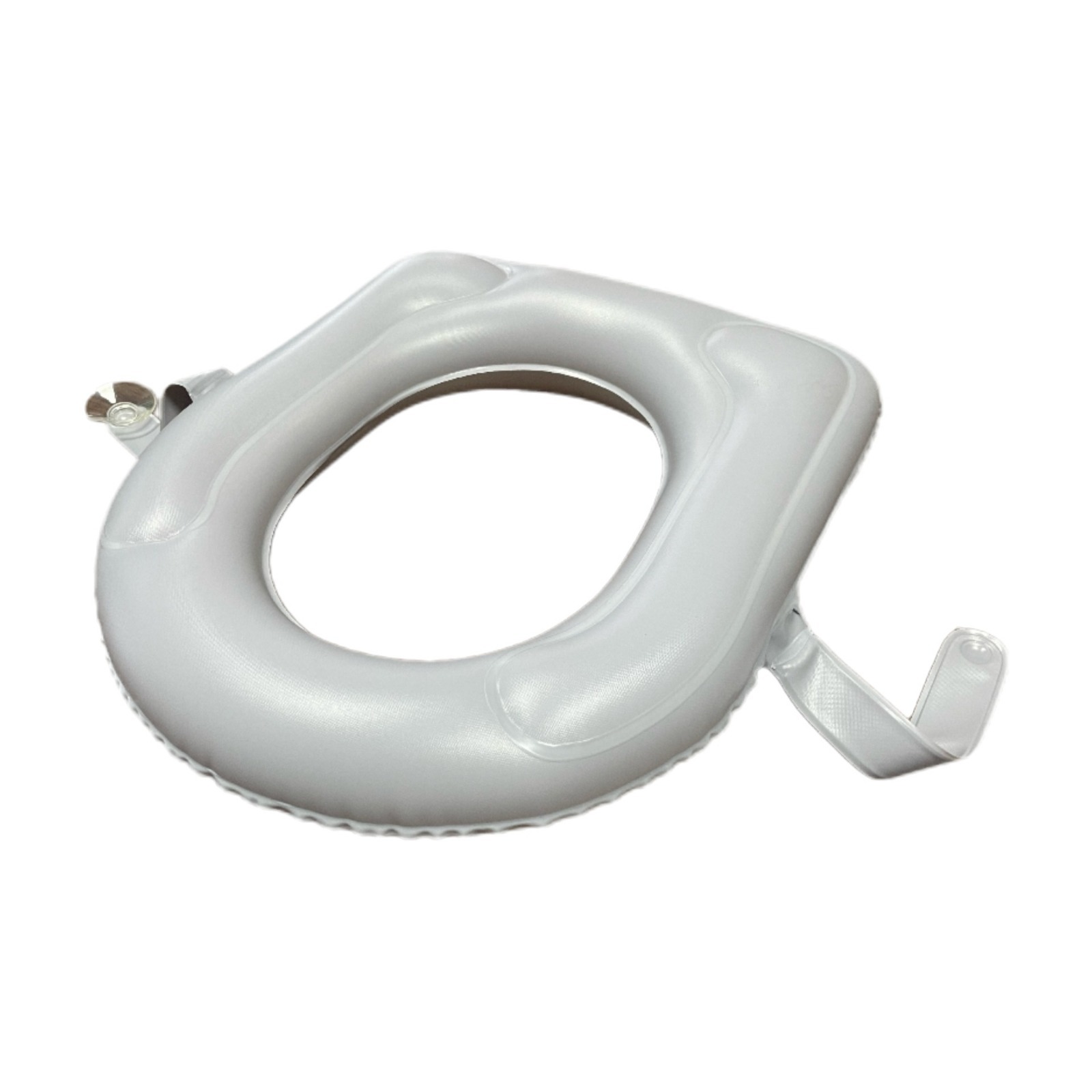 Cojín de inodoro de soplado de PVC inflable al por mayor Cojín de asiento de acné antipresión Cojín de inodoro de ventosa inflable