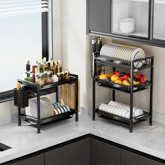 Kitchen shelf plate and bowl storage rack, draining rack, household multi-purpose bowl holder, bowl and chopsticks storage box, bowl cabinet