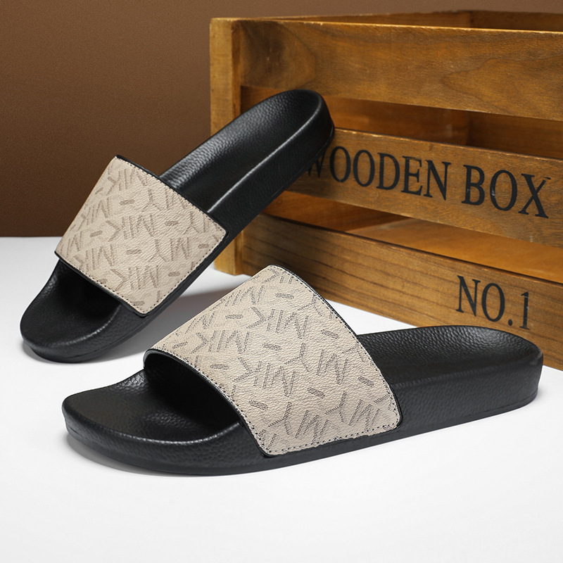 Cross-Border Slippers for Men 2025 New Summer Outer Wear Non-Slip Wear-Resistant High-End Trendy Brand Sandals Large Size Dropshipping Cross-Border Slippers for Men 2025 New Summer Outer Wear Non-Slip Wear-Resistant High-End Trendy Brand Sandals Large Size Dropshipping