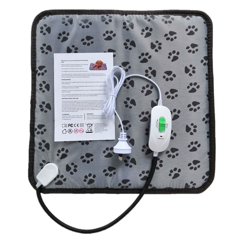 Электрическое одеяло для домашних животных Amazon, водонепроницаемая безопасная электрическая грелка для домашних животных, 110 В, интеллектуальный энергосберегающий электрический матрас, оптовая продажа