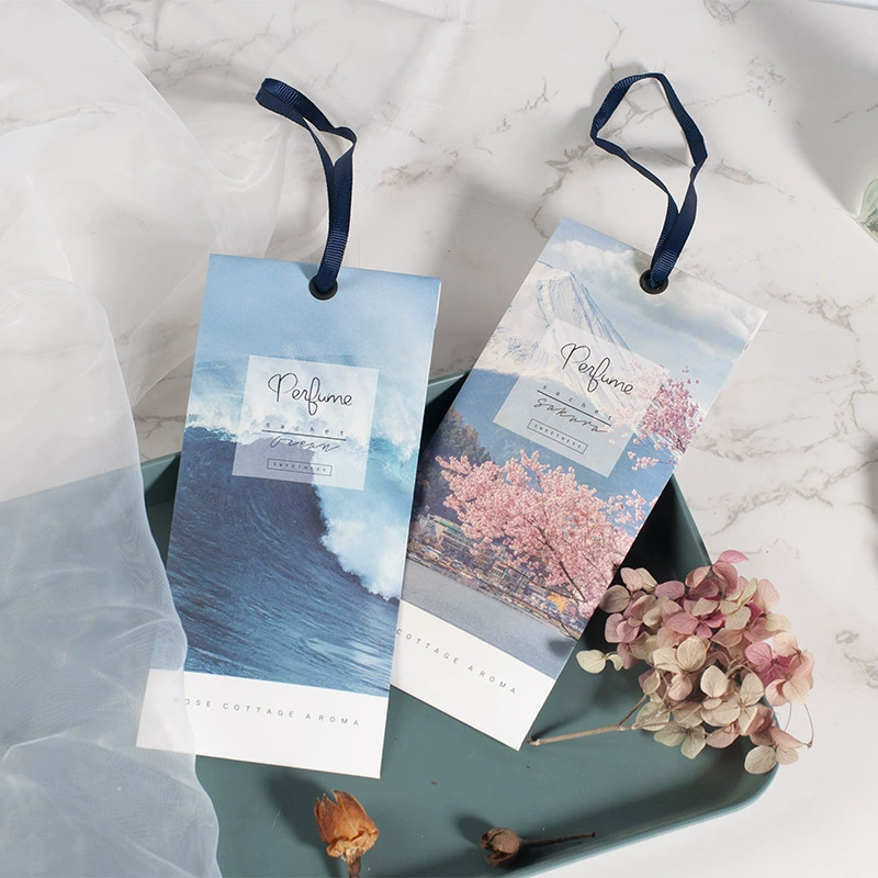 Пейзаж серии портативный Саше удалить запах одежды гардероб Саше воздуха Свежий ароматический автомобиль саше кулон