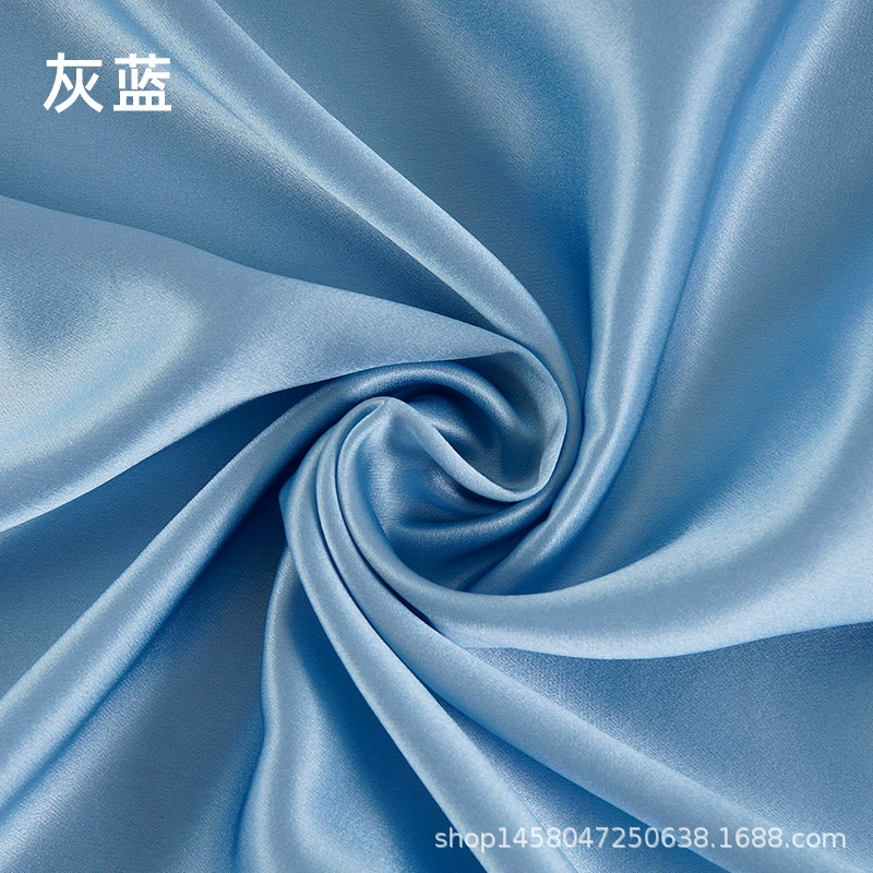 Silk fabric 100% mulberry satin, 114 cm width, 16 momme, plant‑dyed, wholesale multi‑color