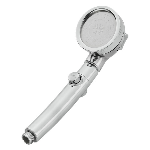 Manufacturer shower head pressurized water-saving three-speed one-button water-stop bathroom handheld shower small shower head set