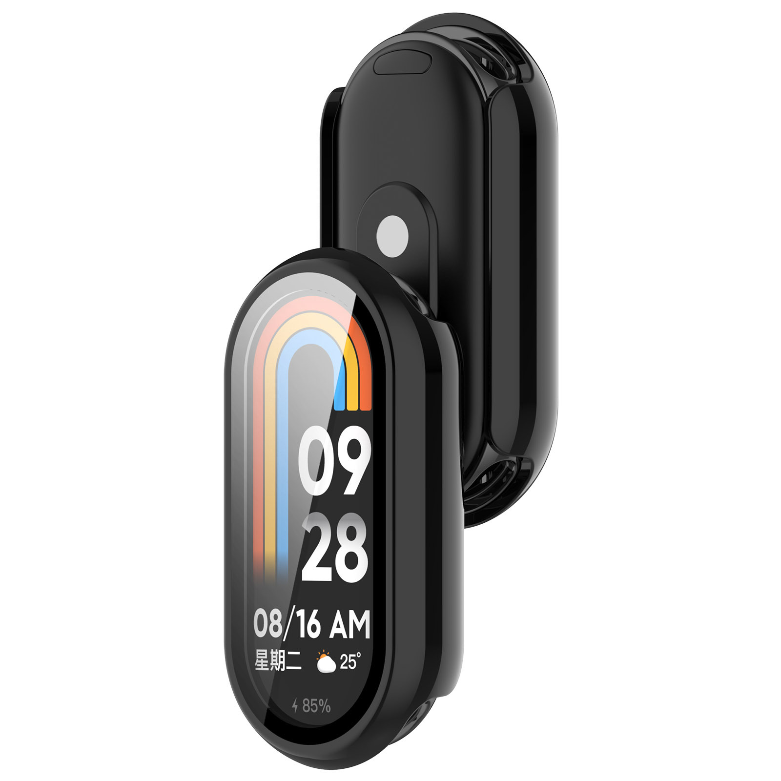 Xinyuan Shuntong is suitable for the NFC standard case and film integrated Mi 8/9 tempered film watch case of Mi Band 10 undefined
