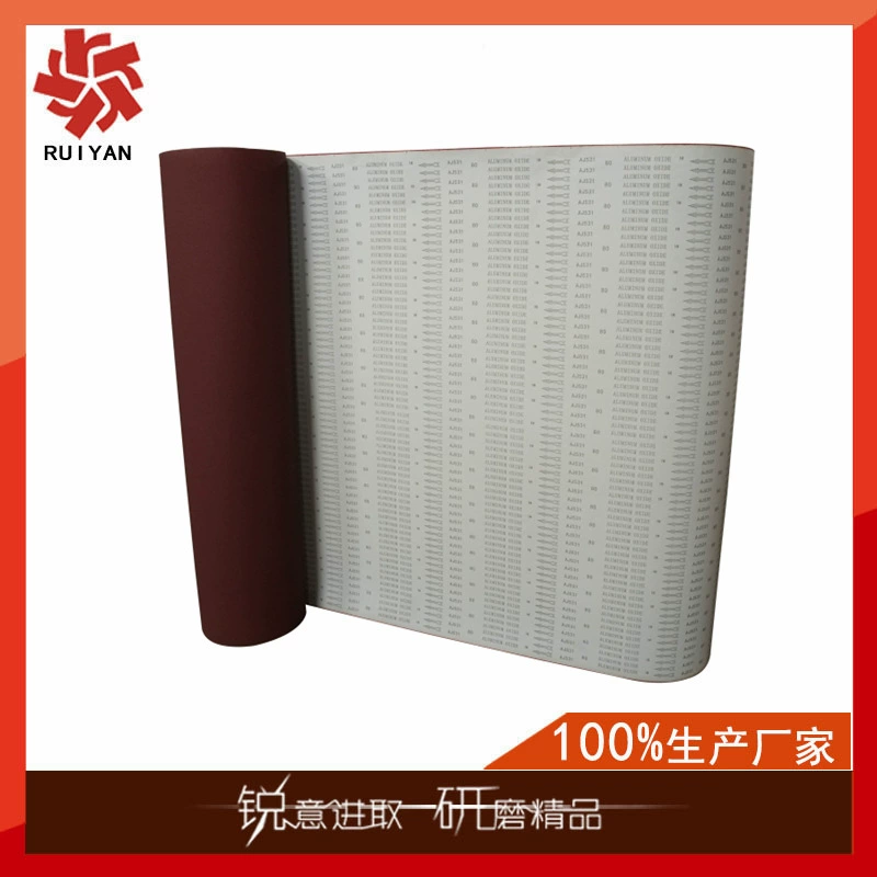 Manufacturers supply AJ531 soft cloth sand rolls to polish metal instead of TJ538 quality stable quality