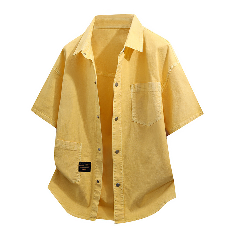 Summer thin Japanese universal shirt for leisure