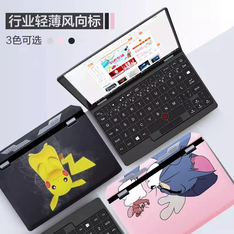 Мини‑ноутбук 7″ сенсорный, Intel N100, металлический корпус, Windows 11, мини‑вариант 0,65 кг