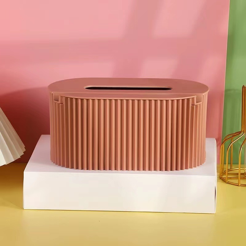 北欧のシンプルなアイデア多目的デスクトップティッシュボックス家庭用レストランの引き出し箱の電線板の収納箱|undefined