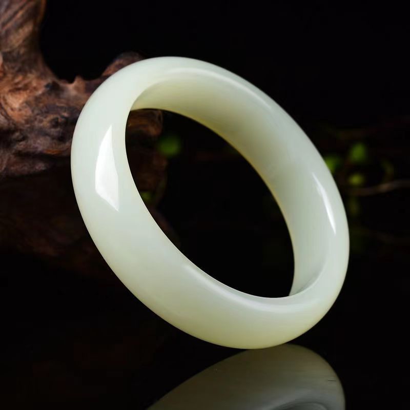 최상급 품질의 맑은 물빛 아프가니스탄산 팔찌, 내경 약 54mm