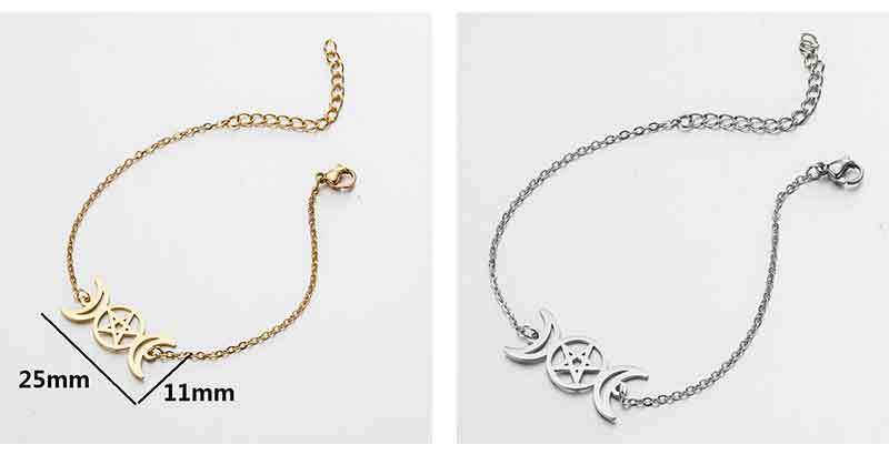 cable chain Chain Type Daily Occasion 201 Stainless Steel Material PVD Coated 18K Gold Real Gold Plated Heart Shape 201 Stainless Steel Fashion Waterproof Non Tarnish 201 Stainless Steel Bracelets