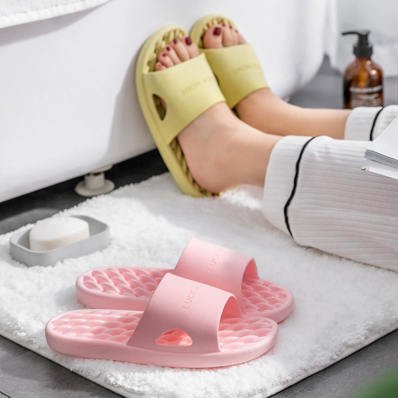 Тапочки с эффектом шага по калу для женщин, подходят для улицы, для дома, для ванной, душа, нескользящие, для бытового использования, новая модель 2025 года, сандалии для пар, мужские тапочки.