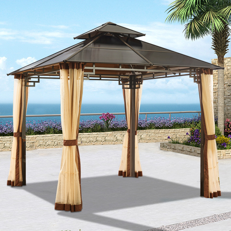 Pabellón de cuatro pilares de 3 _ 3 m