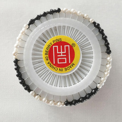 480 pieces/set colored black white pearl needle dressmaker pins for hand sewing wedding dresses