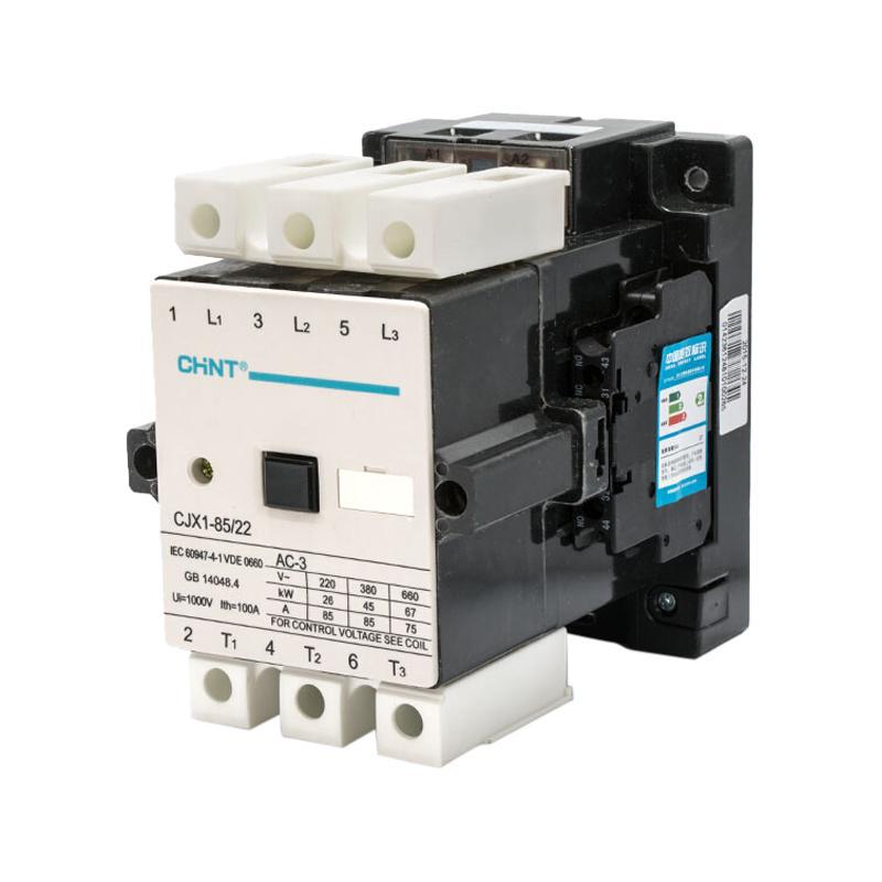 正泰电器 交流接触器 CJX1-85/22 220V 交流接触器