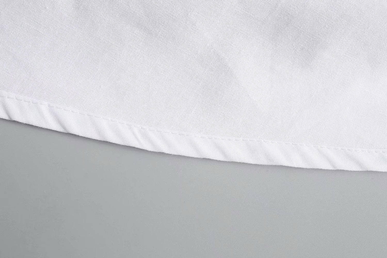 spring new poplin white shirt NSAM47577