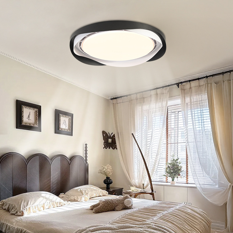 [Estrictamente seleccionado] Lámpara de techo de ventilador de estilo antiguo Diseñador nórdico 2025 Nueva luz creativa de dormitorio principal de estilo pastoral