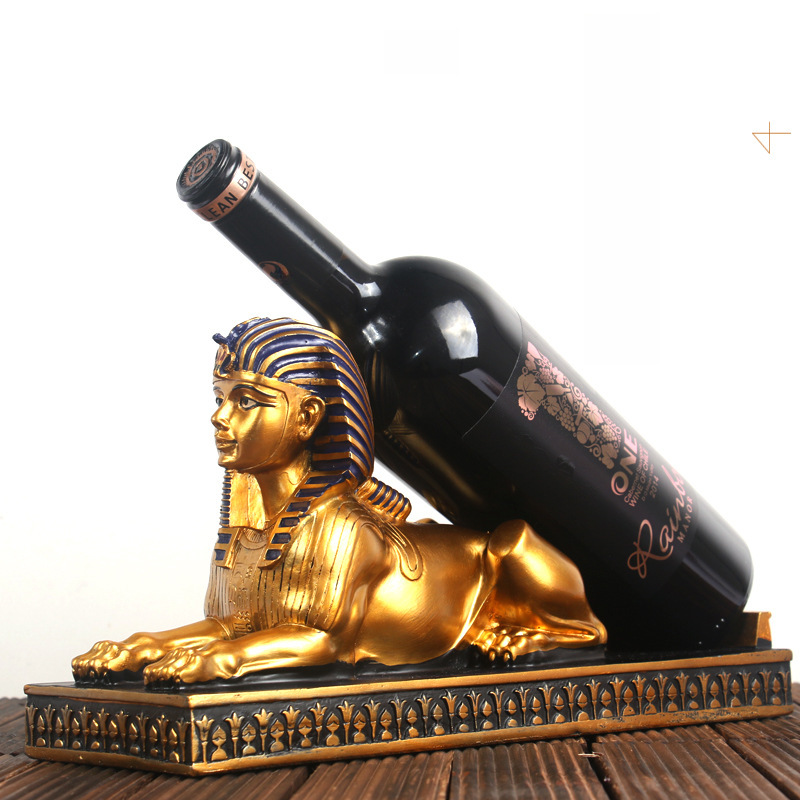 European -style Egyptian French Lion Spring Red Wine Book Fashion…