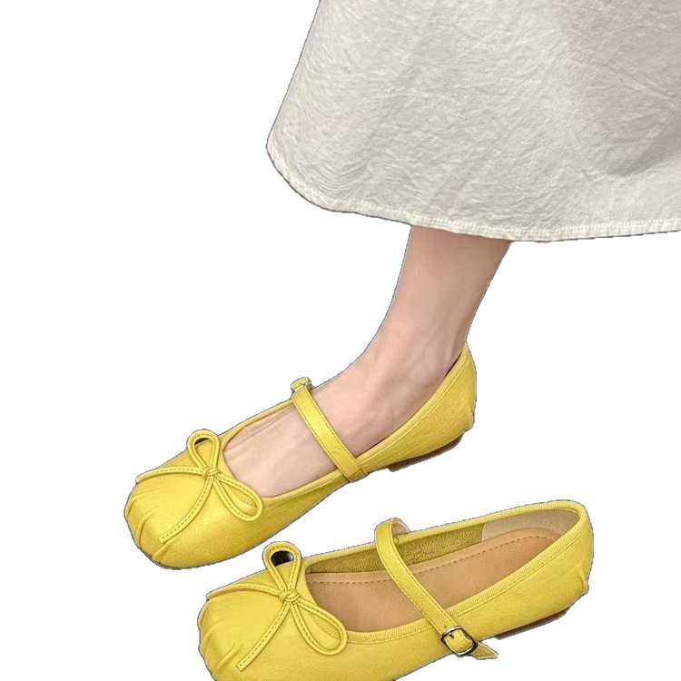 Schapenvachtversie! Dames Mary Jane ballerina's met 3 cm hakverhoging, nieuw model 2026_voghion.com