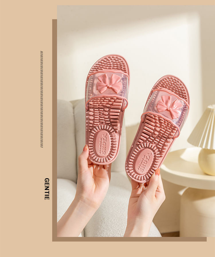 Unisex Casual Solid Color Open Toe Home Slippers display picture 8