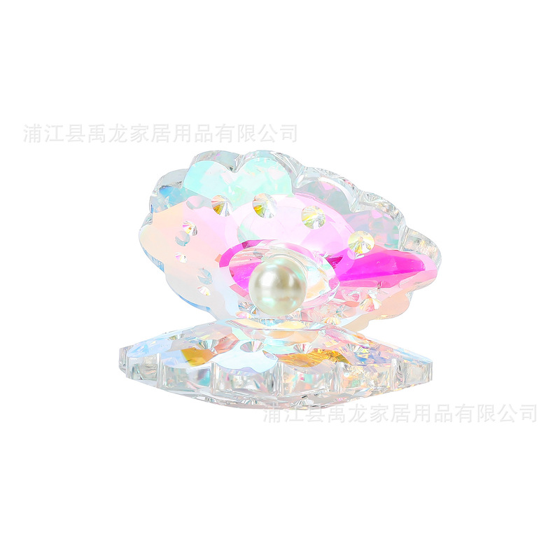 真珠貝殻河蚌埠AB彩水晶鎮紙工芸品のデスクトップに観光記念を飾って友達に国境を越えて仕入れます。|undefined
