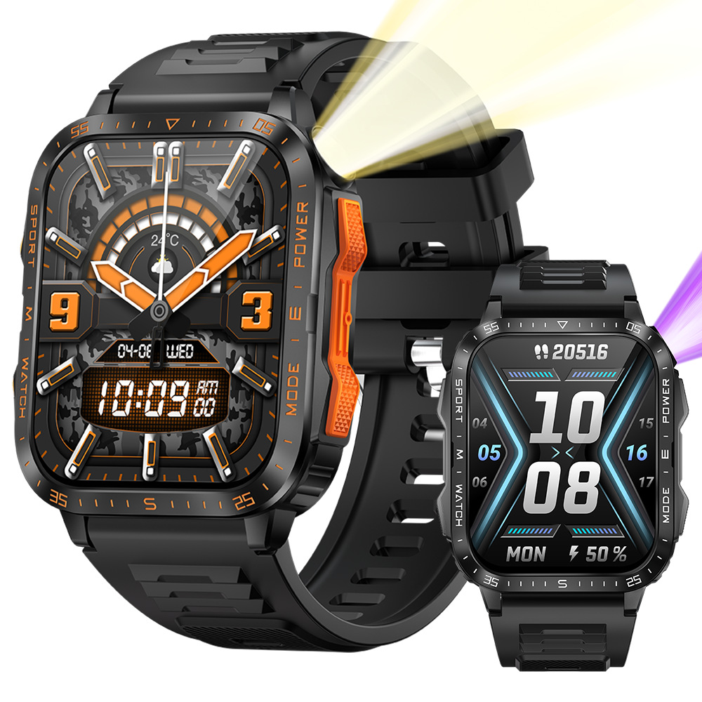 Smartwatch Mat Bluetooth Uriff Häerzfrequenz A Blutdrockmiesser_voghion.com