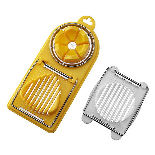 Cross-border Japanese-style egg slicer household stainless steel egg slicer two-in-one divider egg slicer