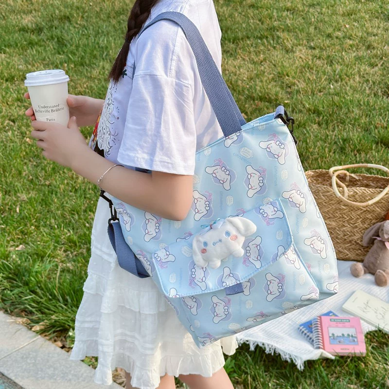 Sanrio, shoulder bag, one-shoulder bag, capacious waterproof bag