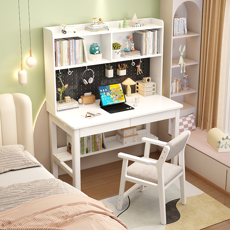 Silla de aprendizaje para niños de madera maciza, silla para bebés, escritorio y silla para estudiantes de primaria y secundaria