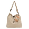 Khaki, with pendant