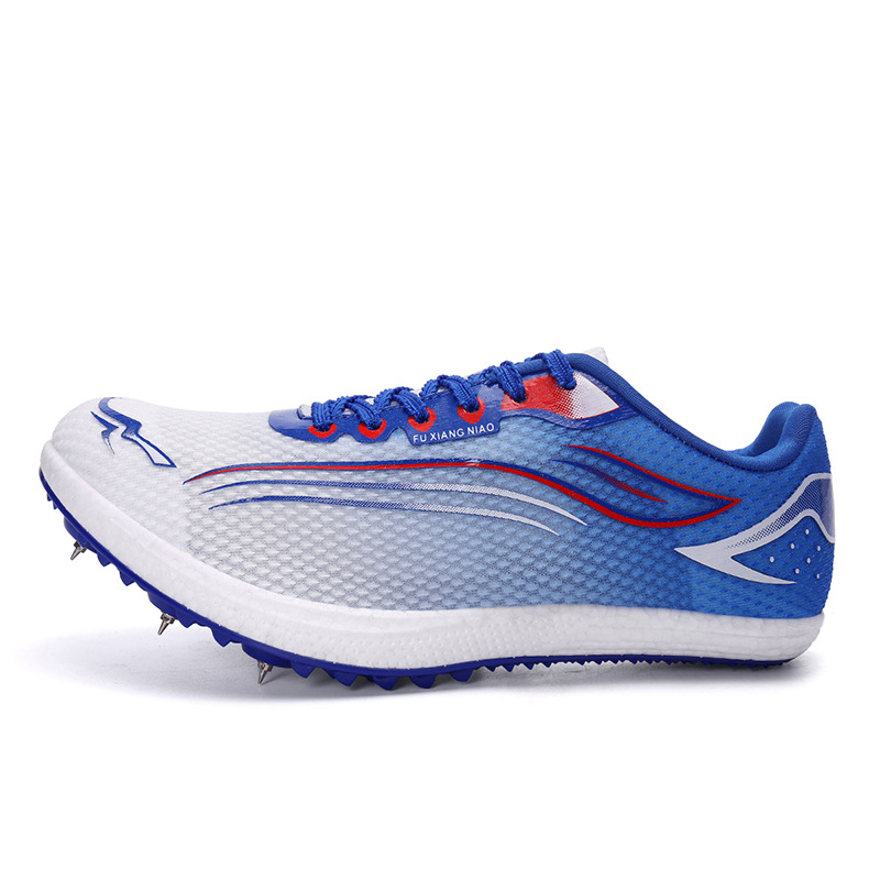 2025 nuevos zapatos de atletismo transfronterizos zapatos de entrenamiento juveniles hombres y mujeres zapatos de uñas deportivas de carrera fábrica directa
