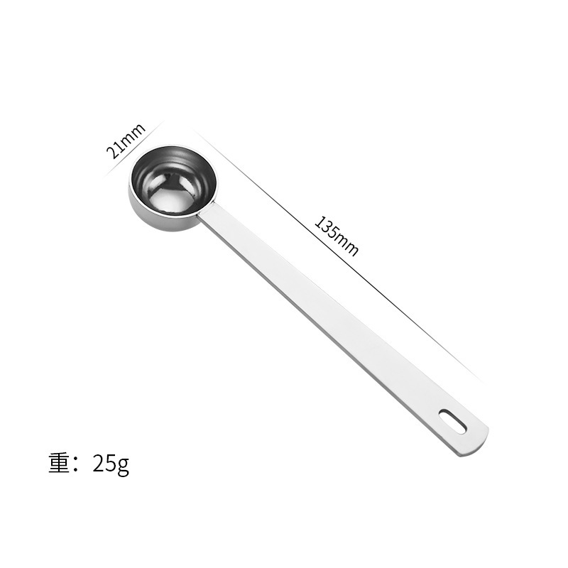 クロスボーダー 304 ステンレス鋼計量スプーンコーヒー計量スプーン 5ml15ml30ml フルーツパウダースプーンコーヒーミルクパウダーベーキングツール|undefined