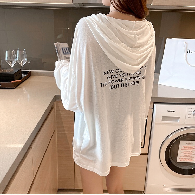 Sun Protection Jacket for Women, New Summer 2026 Style, Loose and Versatile, Mid-Length Mesh Cover-Up Top