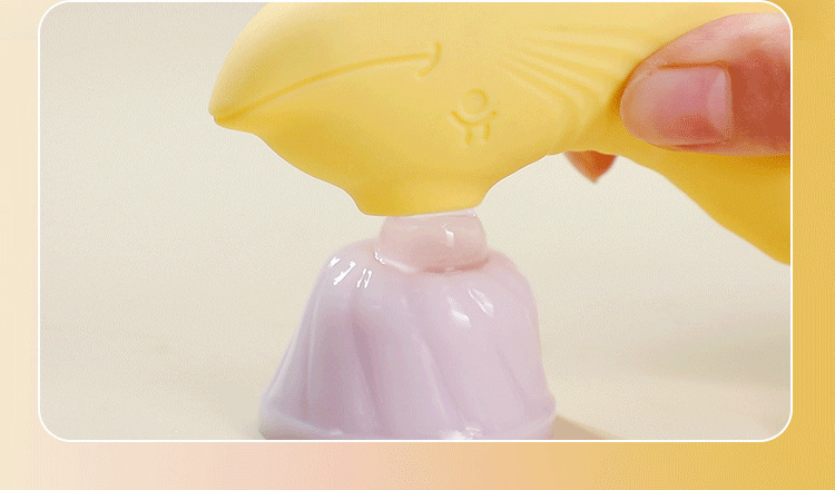 Mystery Little Dolphin Wearable Mini Vibrator with 9 Vibration Modes, Yellow — detail image 13