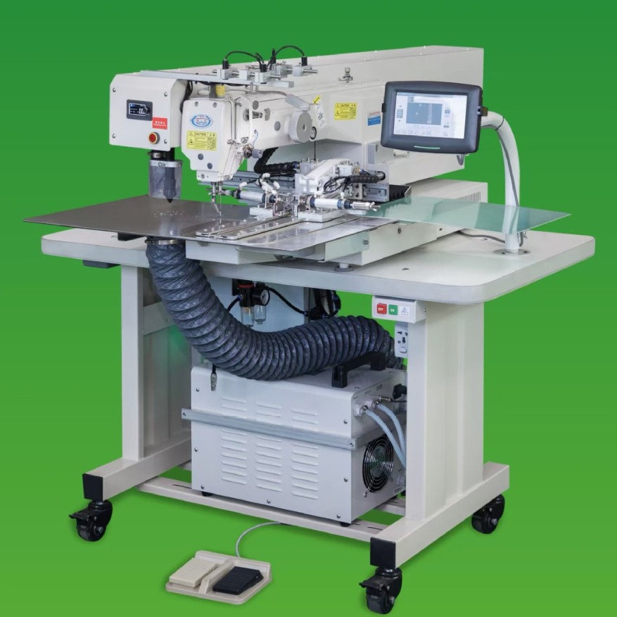 Máquina automática de apertura de bolsas de patrón láser vertical, herramienta automática de apertura de bolsas, máquina de apertura de bolsas de patrón de computadora