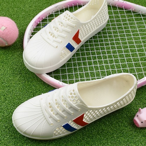 2019 New Couple Casual Beach Crocs Women's Summer Outerwear Hollow Breathable Anti-Slip Baotou Sandals Men's Shoes