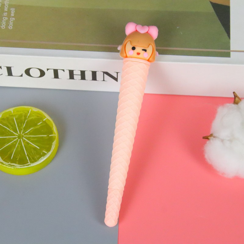 Bolígrafo de góner Haagen-Dazs Bolígrafo de góner de cono de dibujos animados Bolígrafo de góner de helado Papelería creativa Regalo de premio para estudiantes