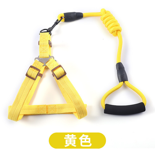 Pet Supplies Dog Leash Pets Dog Leash Medium and Large Explosion-proof Leash Leash Dog Rope Set Wholesale