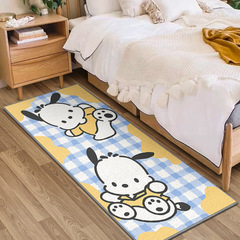 Cartoon Sanrio Pompoos Dog Rugs Cute Girl Bedside Rug Bedroom Long Mat Tatami Mat