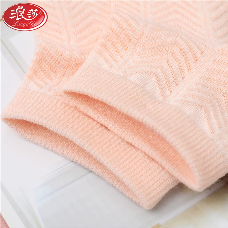 浪莎 Tide, cotton summer autumn thin fresh socks, new color