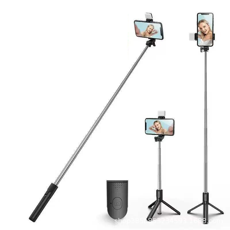 携帯電話自撮り棒 360 回転ポータブルライブブロードキャストカメラ三脚 Bluetooth オールインワン多機能 R1S ブラケット|undefined