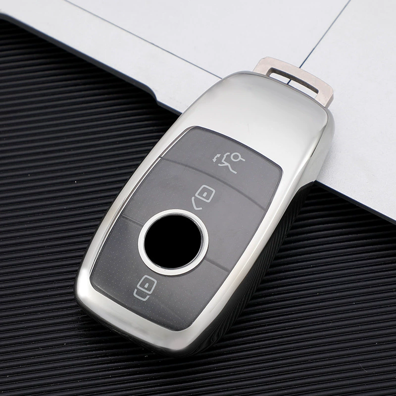 Чехол для автомобильных ключей Mercedes-Benz подходит для автомобильного ключа Mercedes-Benz A- Class AMG C- Class E-Class