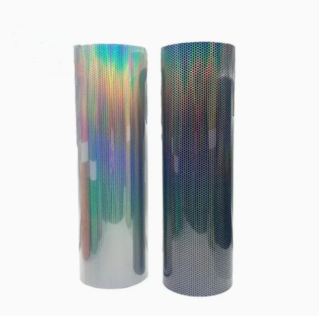 Pvc Car Headlight Protective Film Wholesale Yellow Laser Honeycomb Car Headlight Protective Film Color Change
