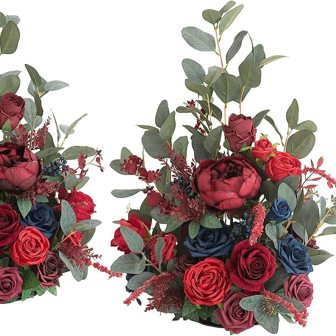 Amazon suministro directo de fábrica fiesta Festival la boda chimenea pasillo arco entrada decoración Fondo flor artificial ajuste