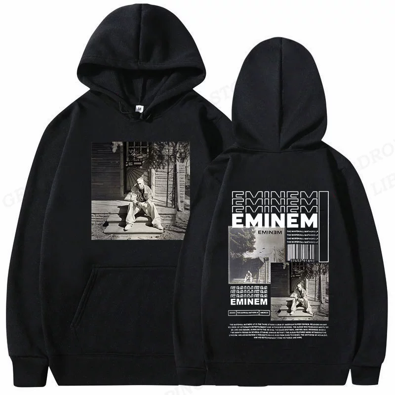 Худи рэпера Eminem мужская модная толстовка японский Y2K SWEATS